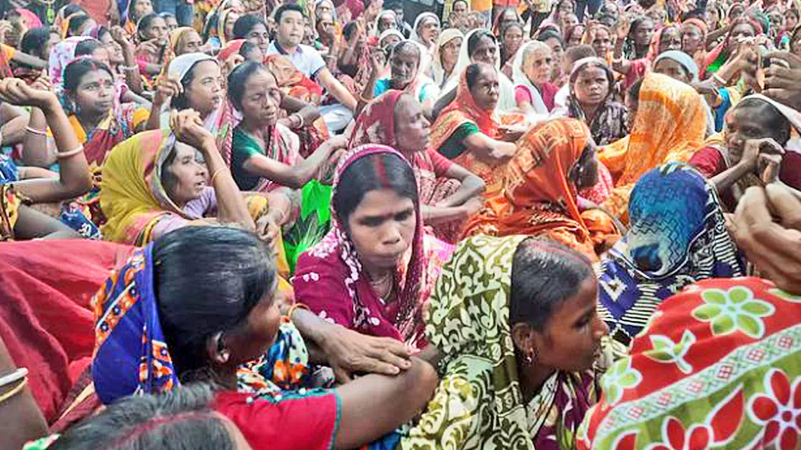 চা–শ্রমিকদের আইনগতভাবে ন্যায্য প্রাপ্তি থেকে নির্মমভাবে বঞ্চিত করা হচ্ছে